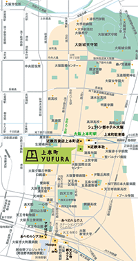 上本町周辺地図